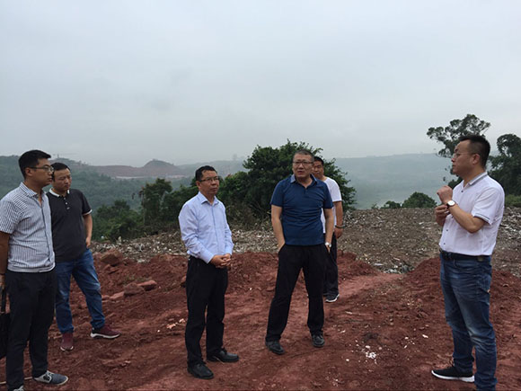 公司黨委書記、總經理李奮旭調研省外房地產開發(fā)建設情況