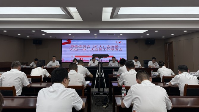 置業(yè)公司黨委召開黨委委員會（擴(kuò)大）會議暨“六位一體”大監(jiān)督工作聯(lián)席會