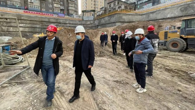 甘肅建投4#綜合樓項(xiàng)目順利通過(guò)基坑驗(yàn)槽